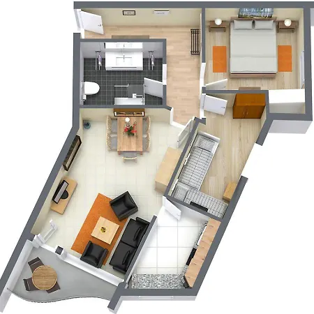 Trafalgar 327 Apartman Cuxhaven